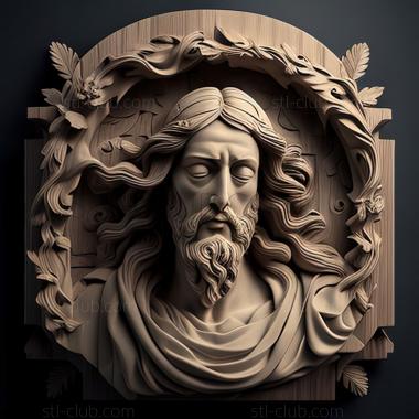 3D model st jesus (STL)